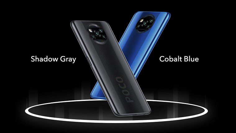 Poco X3 Color options