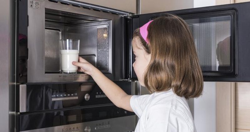 Child Safe Lock Microwave 