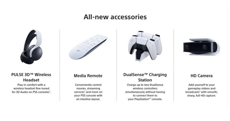 Sony PS5 India Sccessories