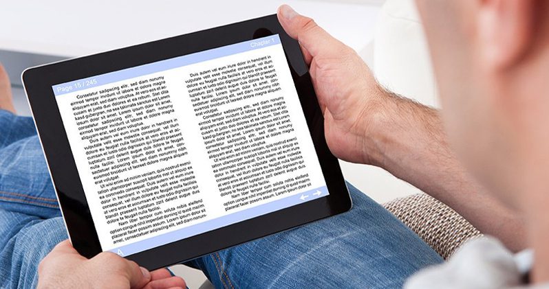 Comfortable Reading with Ebooks