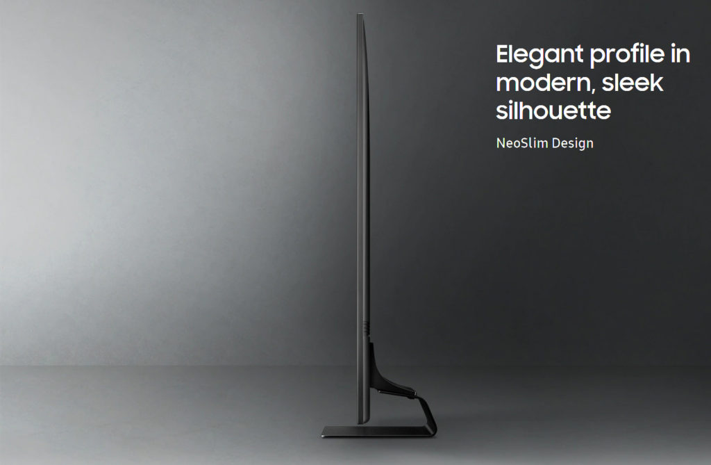 Elegant profile in modern, sleek silhouette