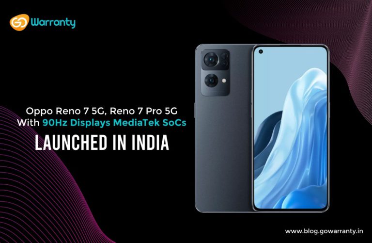 Oppo Reno 7 5G, Reno 7 Pro 5G With 90Hz Displays, MediaTek SoCs Launched in India
