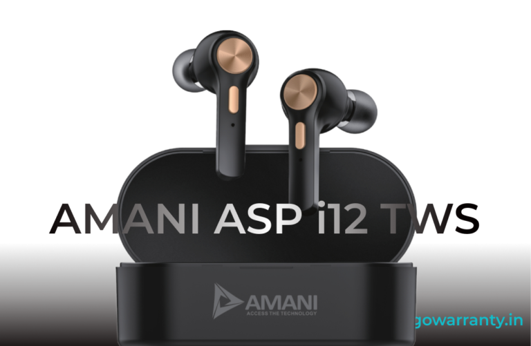 AMANI ASP i12 TWS Earbuds Launches in India