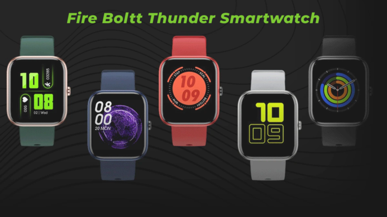 Fire Boltt Thunder Smartwatch: Specifications, Price and Comparison