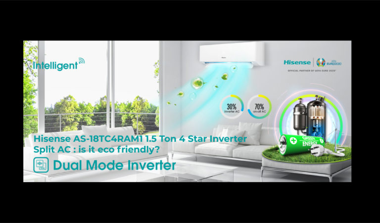 Hisense AS-18TC4RAM1 1.5 Ton 4 Star Inverter Split AC: is it eco friendly?