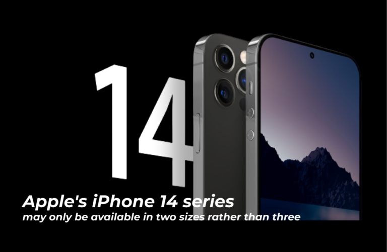 Apple iPhone 14 series may only be available in two sizes rather than three