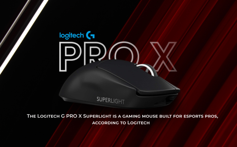 The Logitech G PRO X Superlight is a gaming mouse built for esports pros, according to Logitech