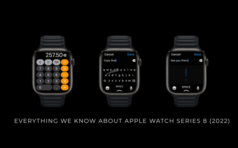 Everything We Know About Apple Watch Series 8 (2022)