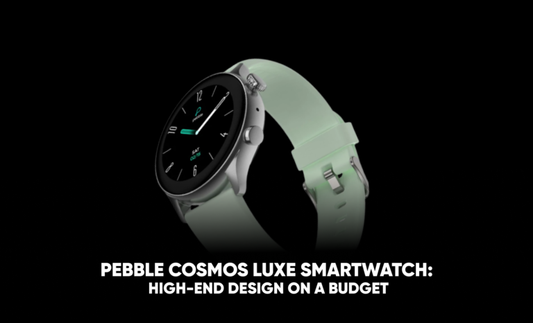 Pebble Cosmos Luxe Smartwatch: High-End Design on a Budget