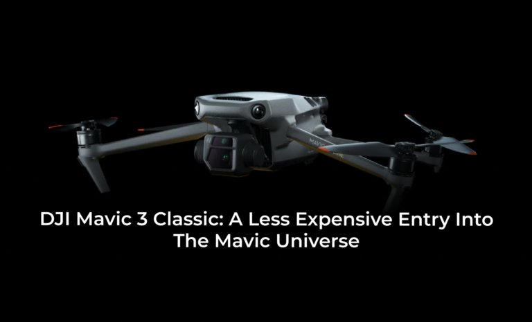 DJI Mavic 3 Classic: A less expensive entry into the Mavic universe