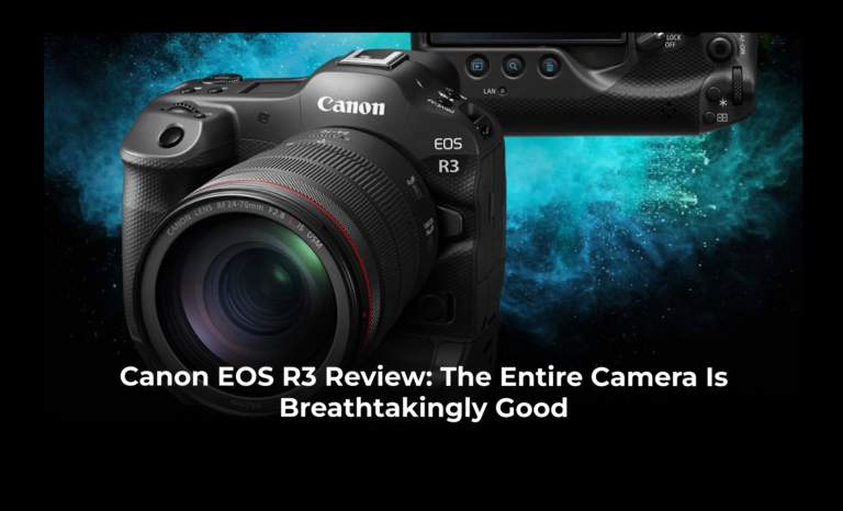 Canon EOS R3 Review: The entire camera is breathtakingly good