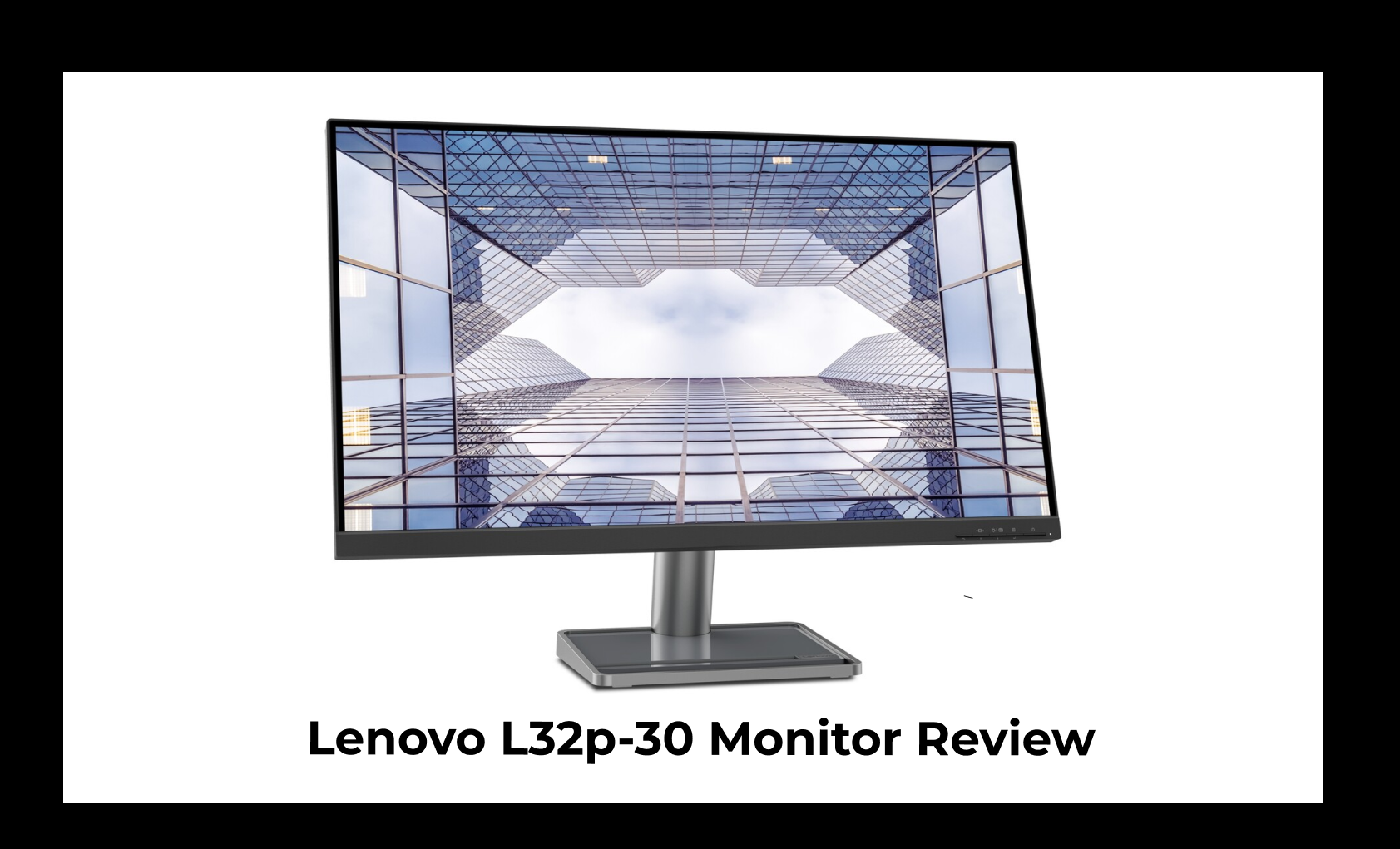 Lenovo L32p-30 monitor review •