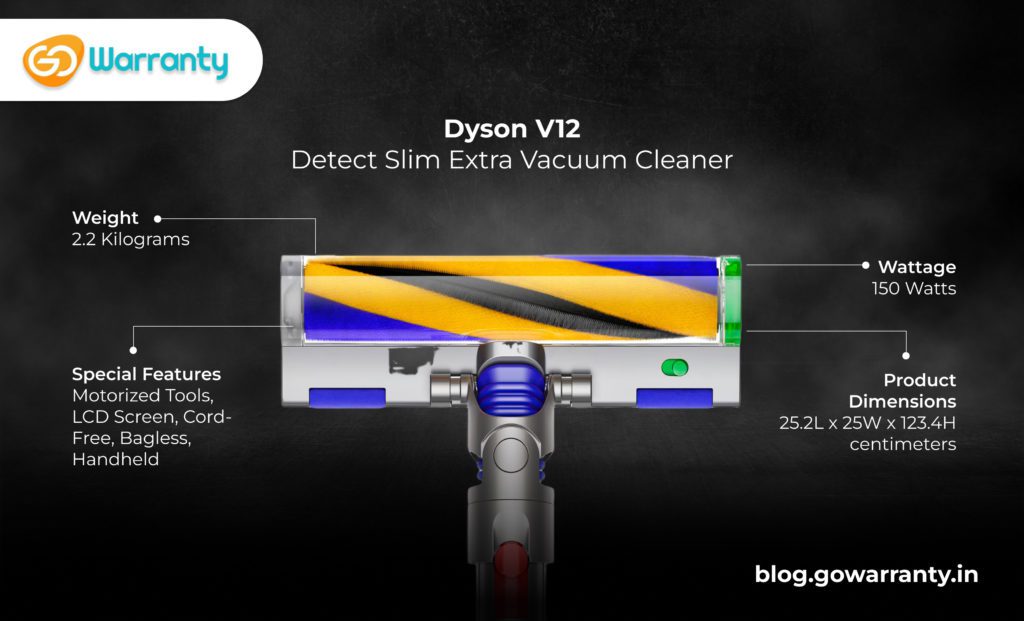 Dyson V12 Detect Slim Extra Vacuum Cleaner: Power, Efficiency, and Versatility