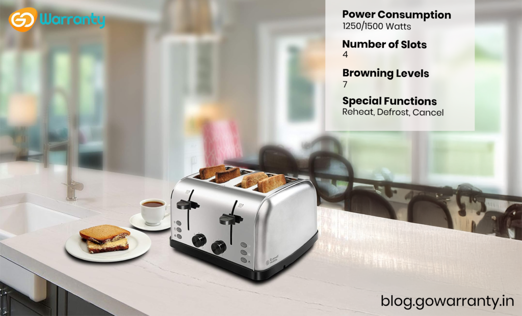 Make Perfect Breakfast With The Russell Hobbs 18790 Toaster