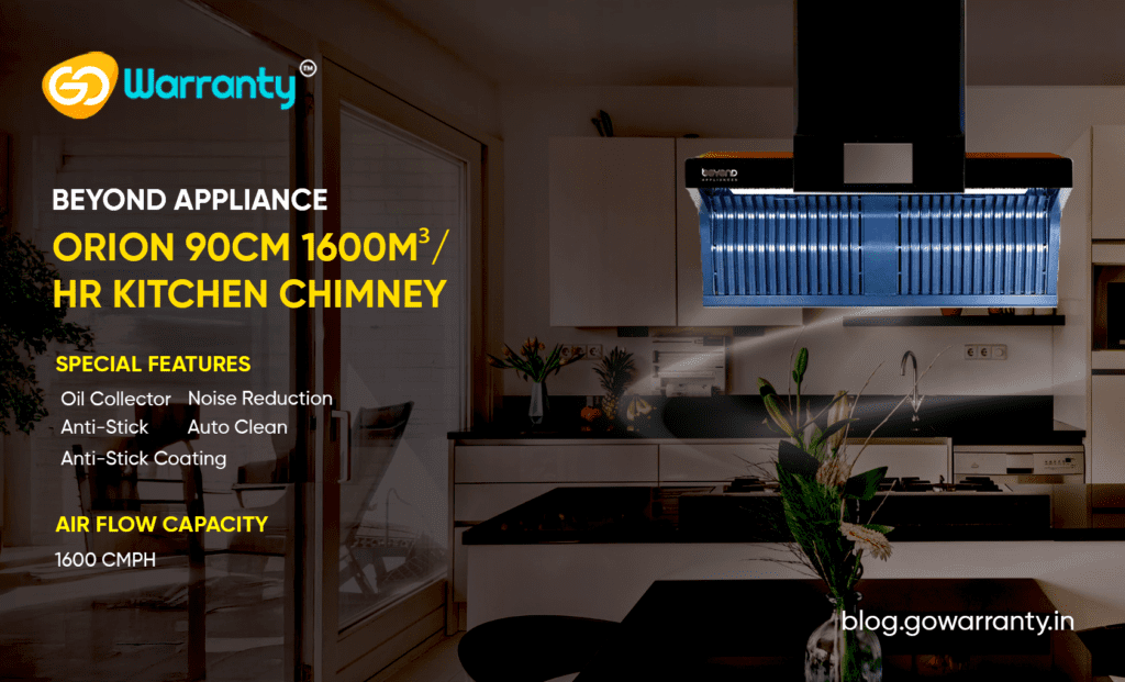 Beyond Appliances Orion 90cm Kitchen Chimney: The Future of Smart, Clean Cooking