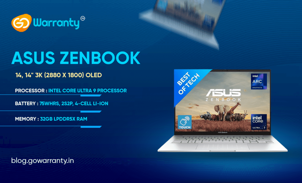 ASUS Zenbook 14 and GoWarranty Protection